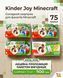 Kinder Joy Minecraf 12шт.(4 набори) KIN-12 фото 1